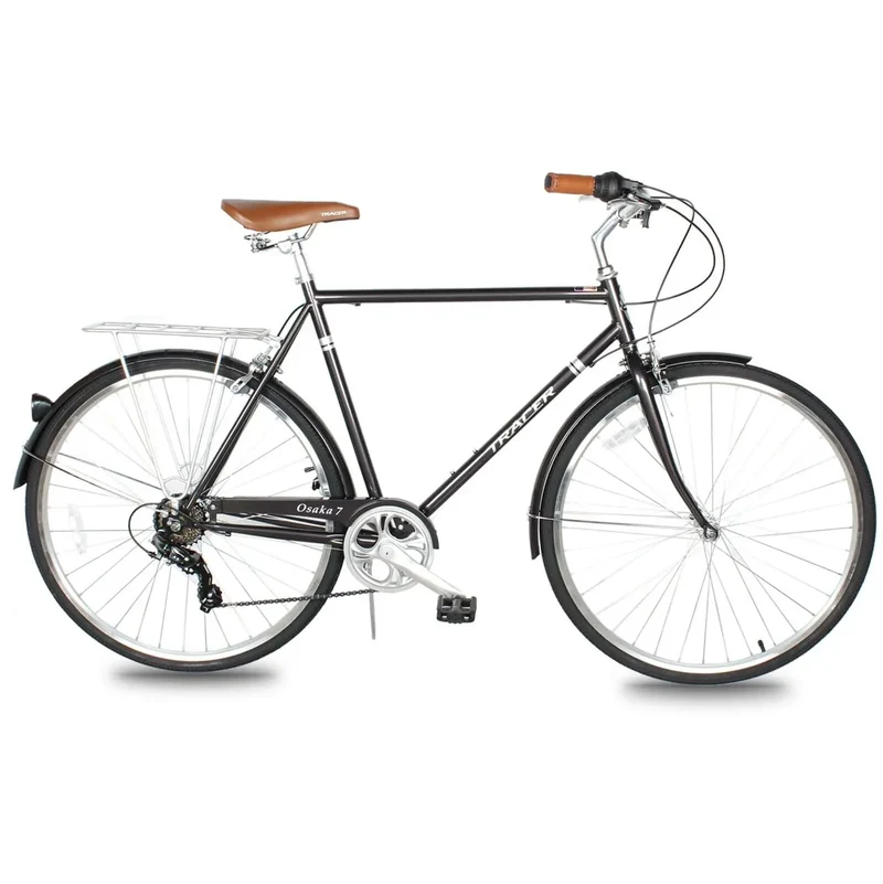 Tracer Osaka 700C 7 Speed Hybrid City Urban Bikes for MEN