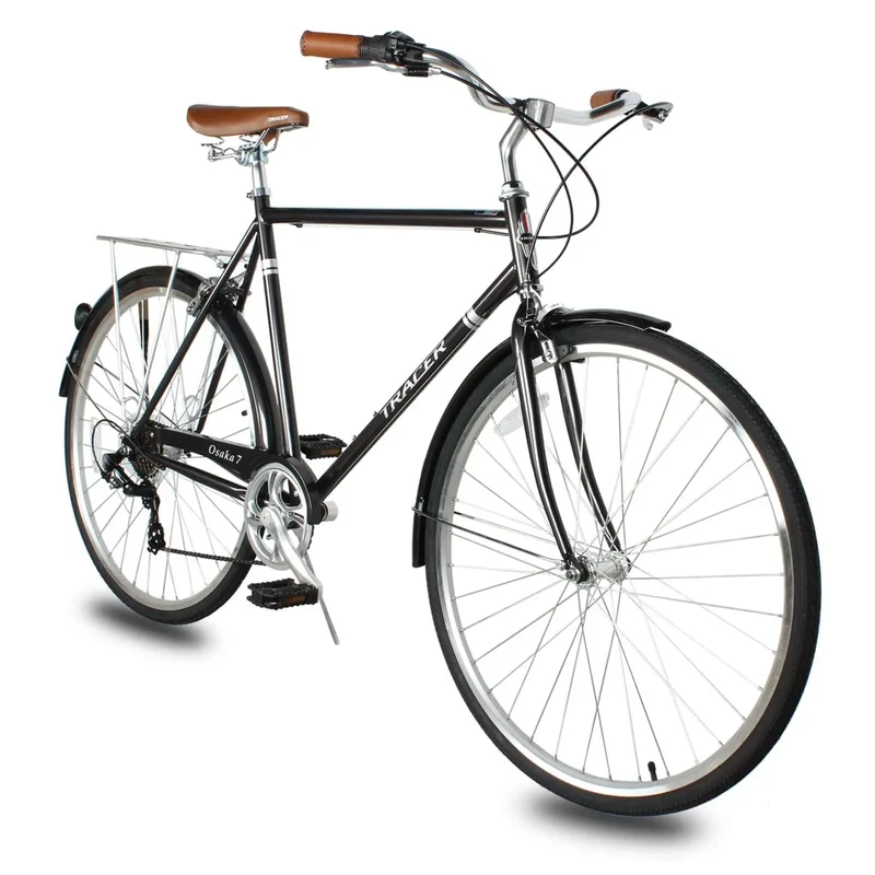 Tracer Osaka 700C 7 Speed Hybrid City Urban Bikes for MEN