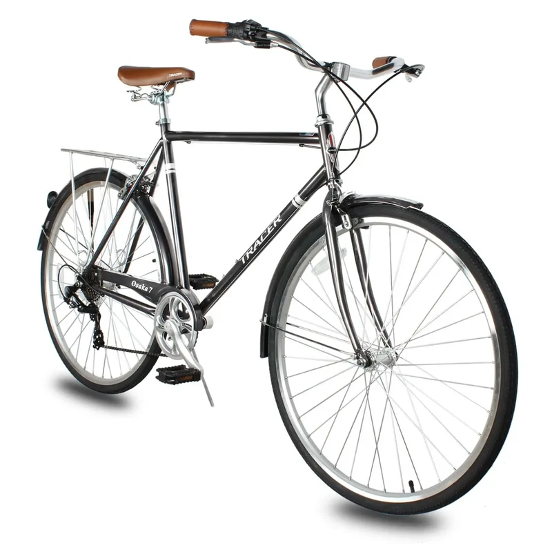 Tracer Osaka 700C 7 Speed Hybrid City Urban Bikes for MEN