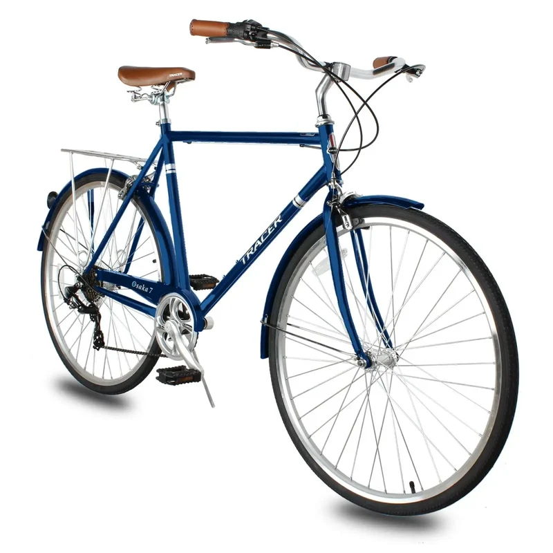 Tracer Osaka 700C 7 Speed Hybrid City Urban Bikes for MEN
