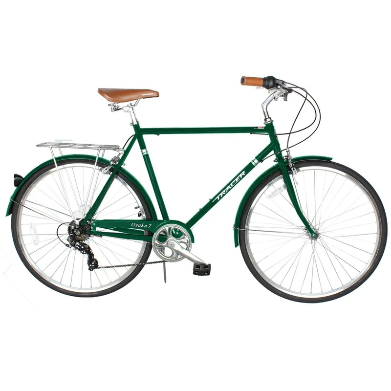 Tracer Osaka 700C 7 Speed Hybrid City Urban Bikes for MEN