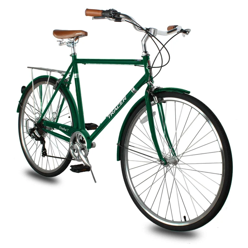 Tracer Osaka 700C 7 Speed Hybrid City Urban Bikes for MEN