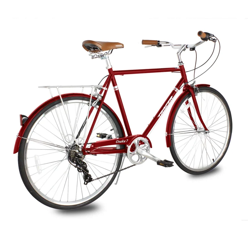 Tracer Osaka 700C 7 Speed Hybrid City Urban Bikes for MEN