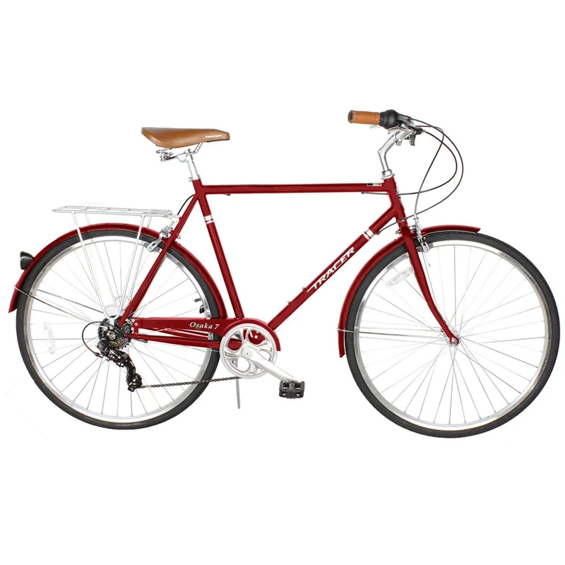 Tracer Osaka 700C 7 Speed Hybrid City Urban Bikes for MEN