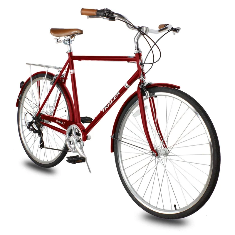 Tracer Osaka 700C 7 Speed Hybrid City Urban Bikes for MEN
