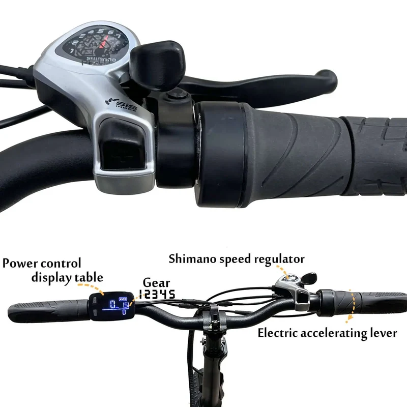 Tracer Coyote 20'' 500W Folding Electric Bike