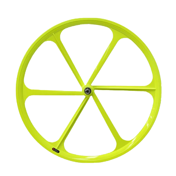 700c Fixie Single Speed Road Bike Wheel Front Yellow