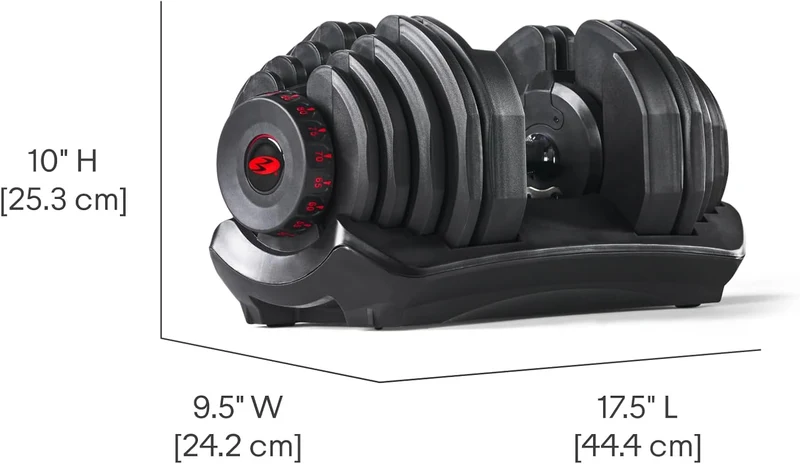 Bowflex SelectTech: Verstellbare Einzelhantel mit Gewichtssystem