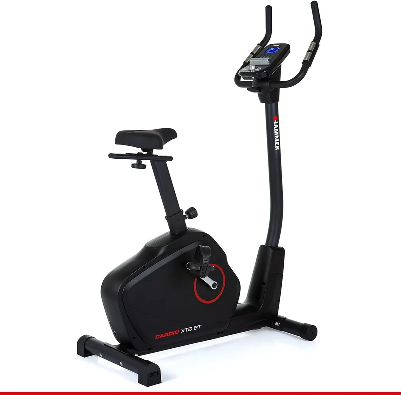Hammer Cardio XT6/XT7 Ergometer Heimtrainer Fahrrad mit Bluetooth & App