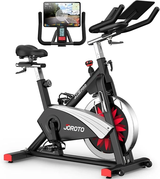 JOROTO X2: Leises Heimtrainer-Ergometer mit LCD-Monitor