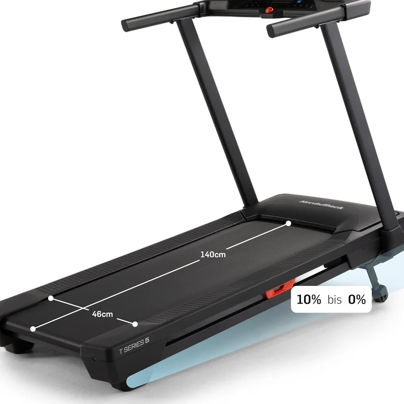 NordicTrack T-Serie: Laufband mit Steigung & Bluetooth, ideal fürs Heimtraining