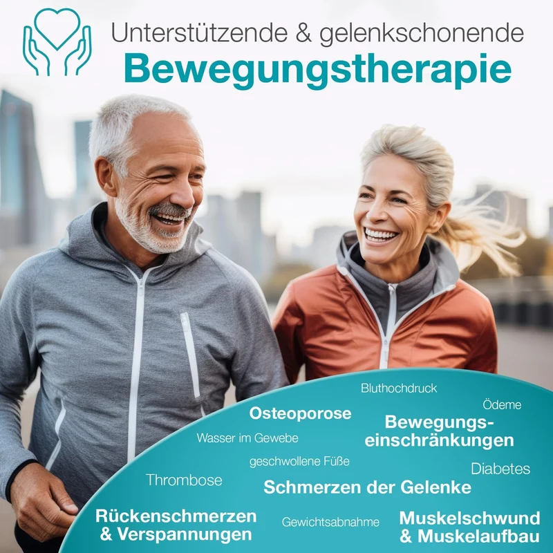 maxVitalis 2-in-1: Arm- und Beintrainer mit Motorunterstützung