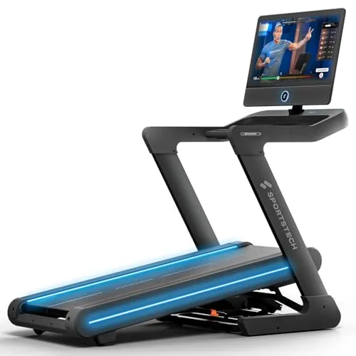 Sportstech sTread Pro/Lite: Klappbares Laufband mit 20 km/h, 17 % Steigung und 7 PS Motor