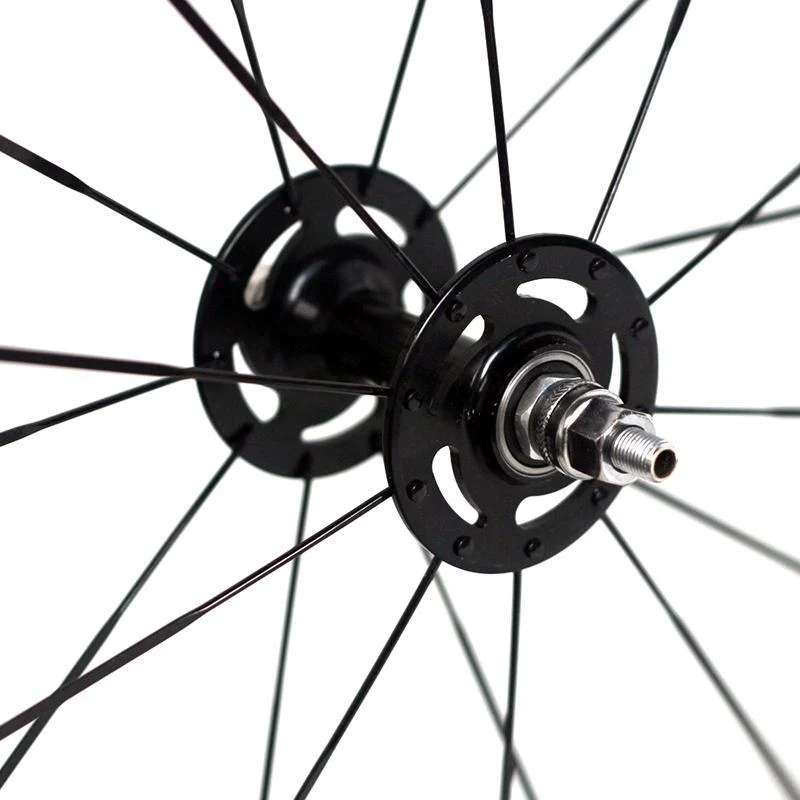 Crew Redux Black Aero Track Wheelset