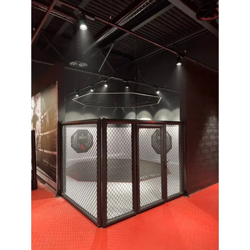MMA-Paneel mit Tür – 4 Polster | 1,75 bis 2,50 m × 1,93 m