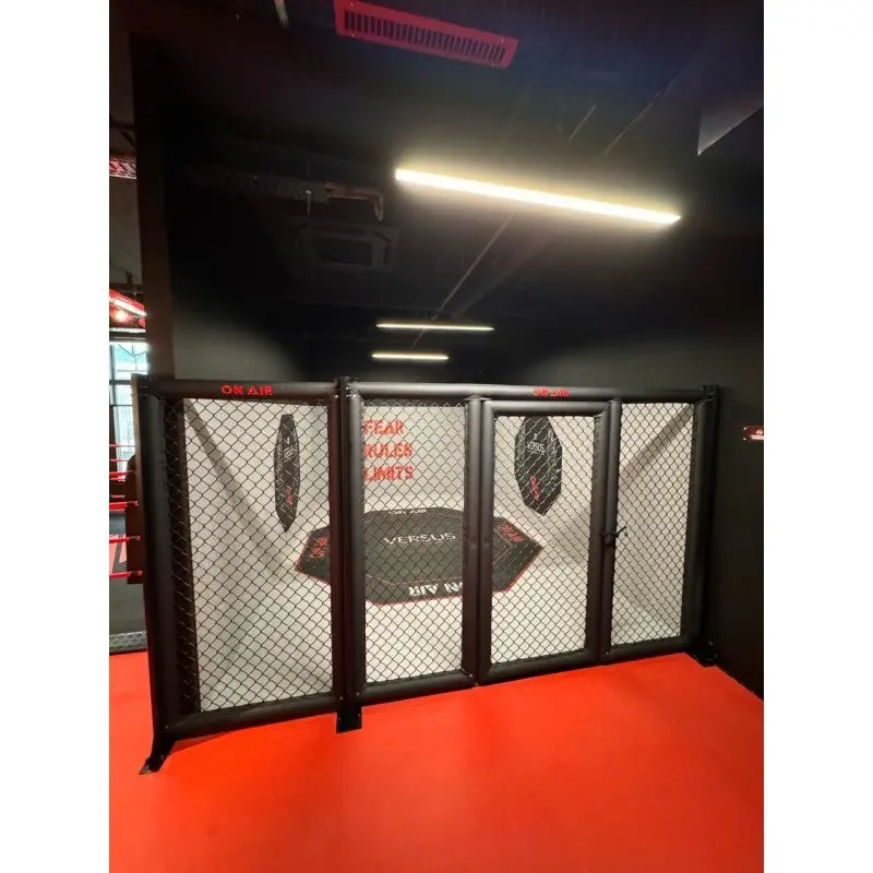 MMA-Paneel mit Tür – 4 Polster | 1,75 bis 2,50 m × 1,93 m