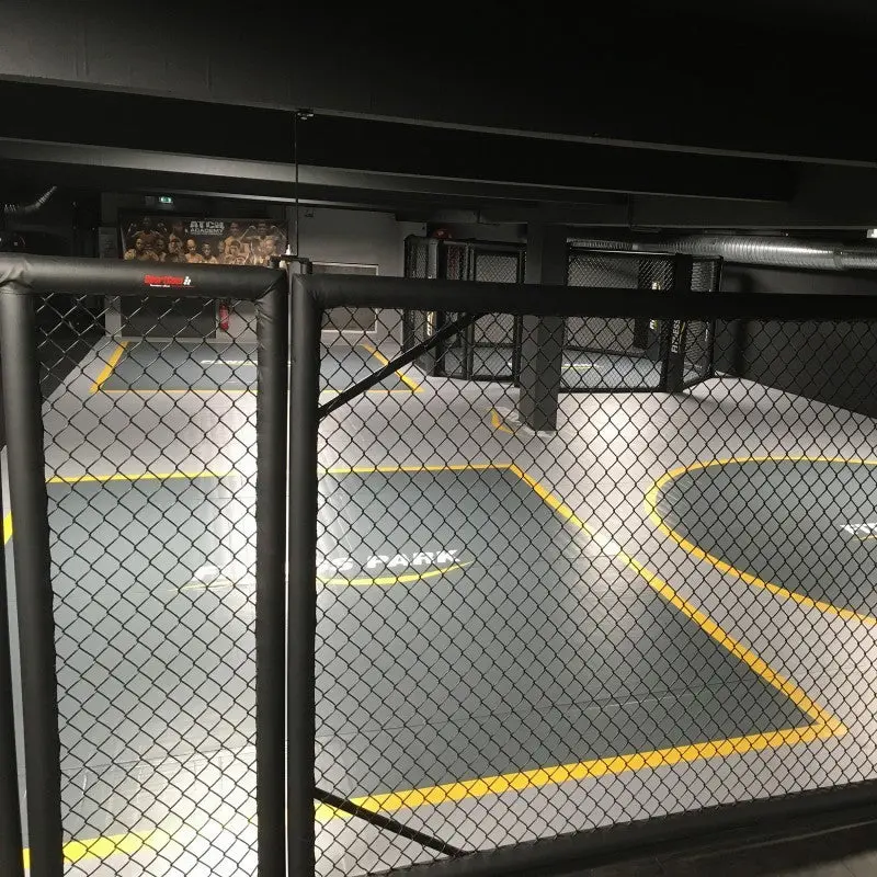MMA-Paneel mit Tür – 4 Polster | 1,75 bis 2,50 m × 1,93 m