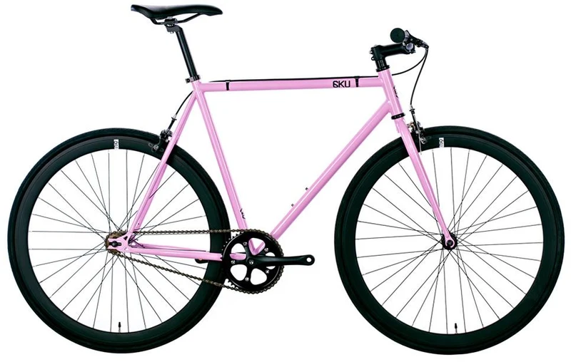 6KU Fixie Single Speed Bike Rogue Black
