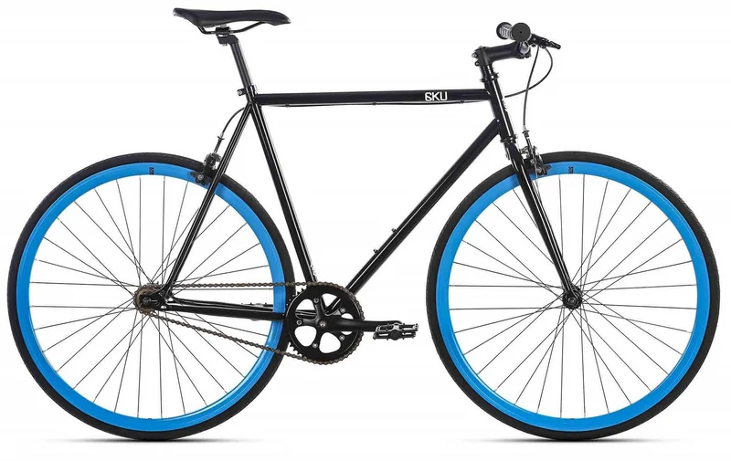 6KU Fixie SingleSpeed Bike Shelby Black