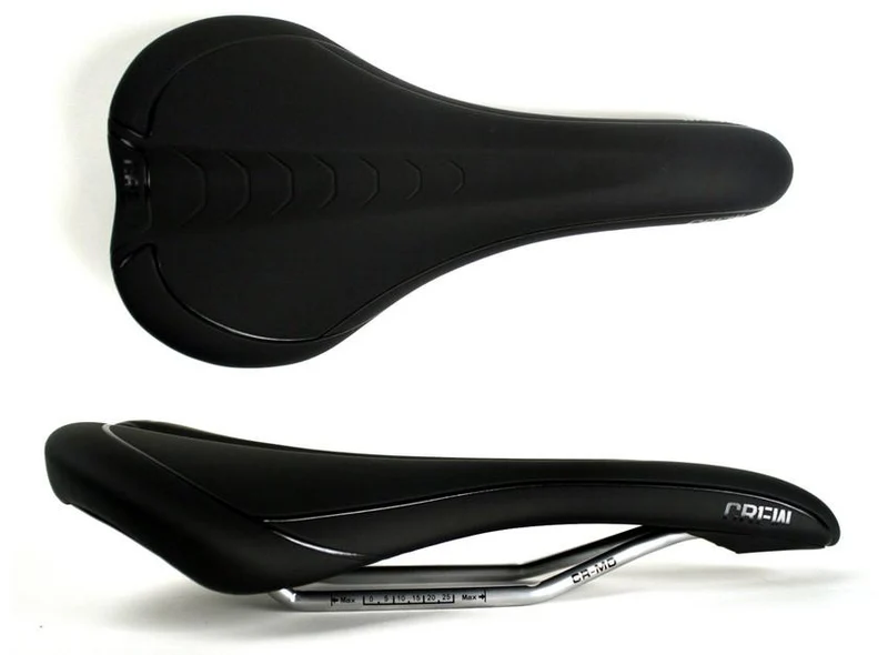 Crew Bike Co Street Saddle w/ CRMO Rails